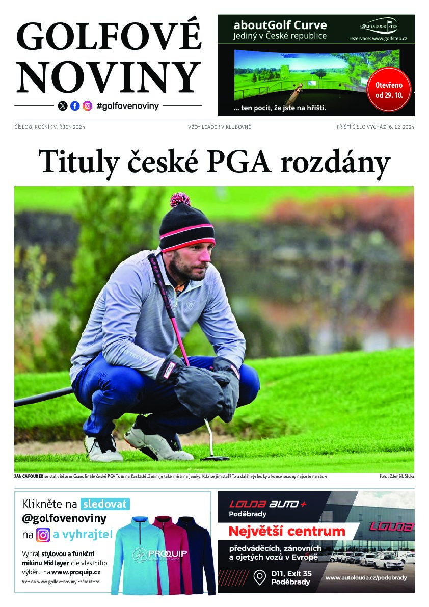 Golfové Noviny ČÍSLO 8/2024  