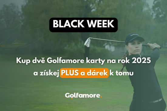 Golfamore 2025 s PLUS výhodami